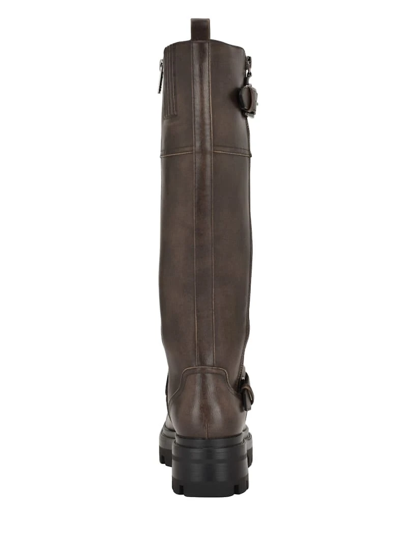 Lynnie Knee-High Lug Boots