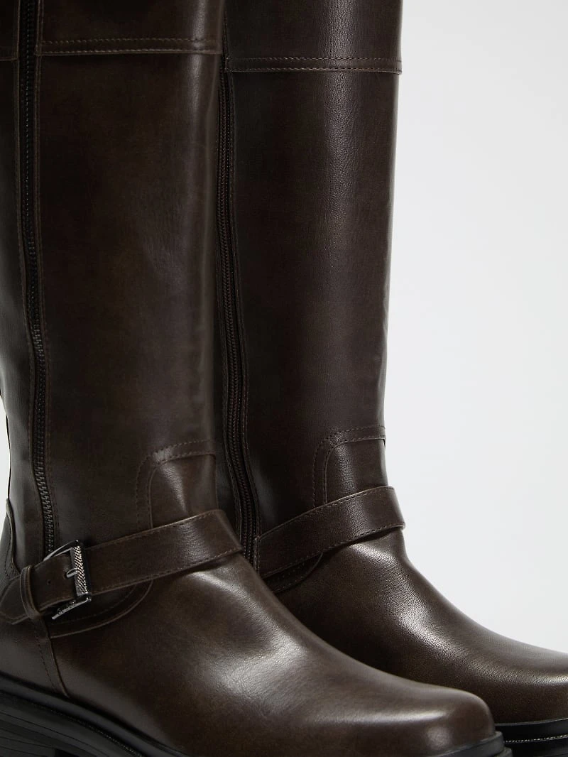 Lynnie Knee-High Lug Boots
