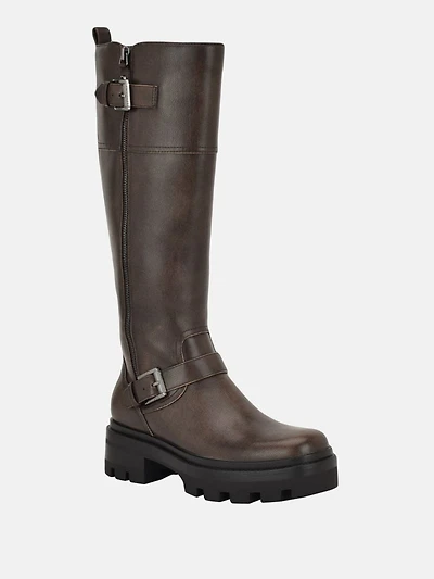 Lynnie Knee-High Lug Boots