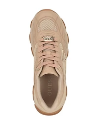 Moeann Lace-Up Sneakers