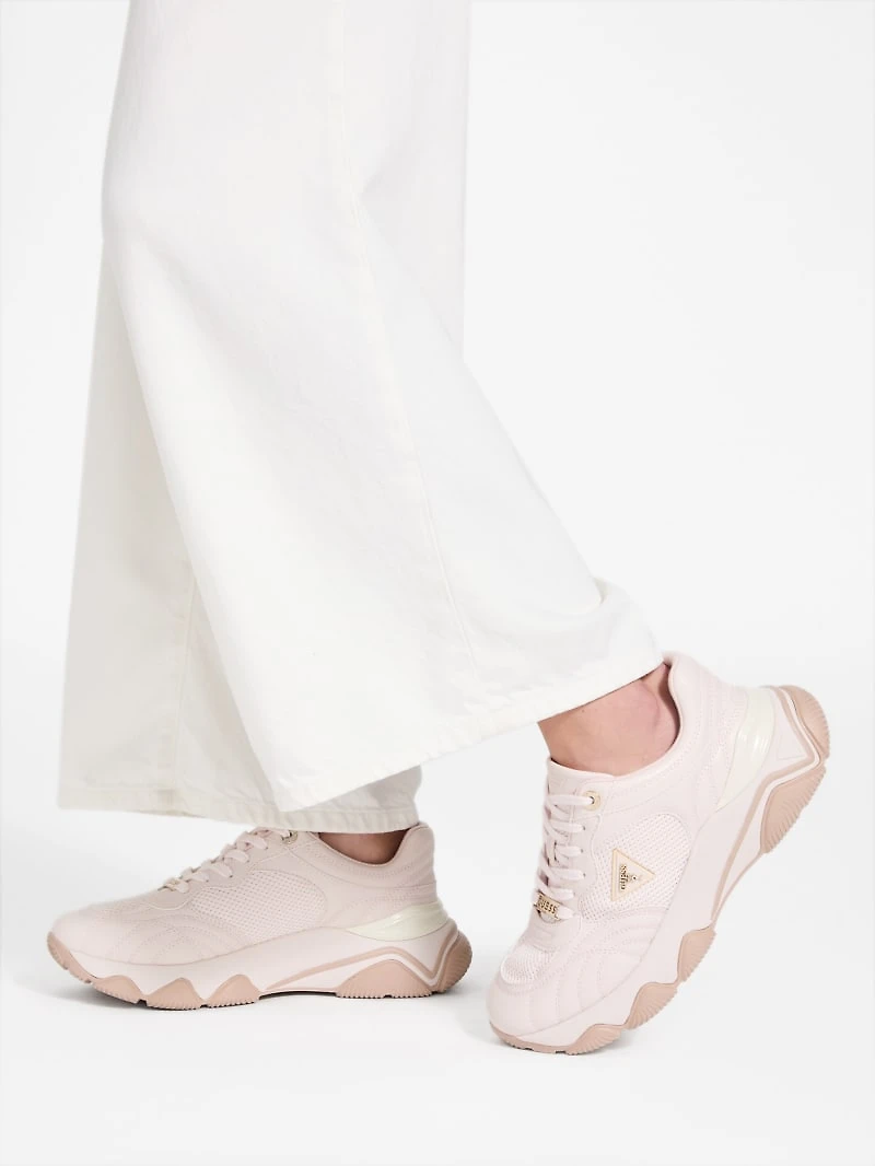 Moeann Lace-Up Sneakers