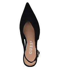 Primo Suede Slingbacks