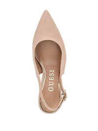 Princelsa Leather Slingback Pumps