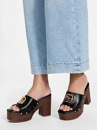 Qisha Quattro G Platform Mules