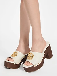 Qisha Quattro G Platform Mules