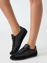 Faux Leather Sneakers