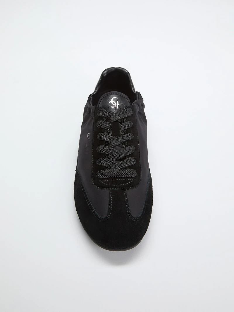Faux Leather Sneakers