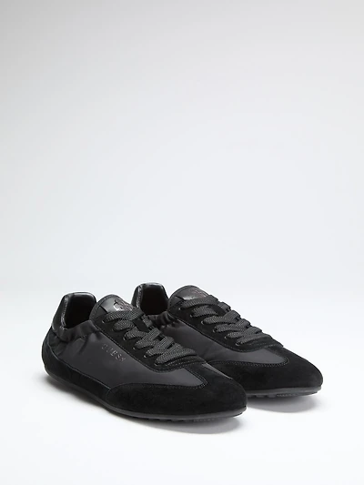 Faux Leather Sneakers