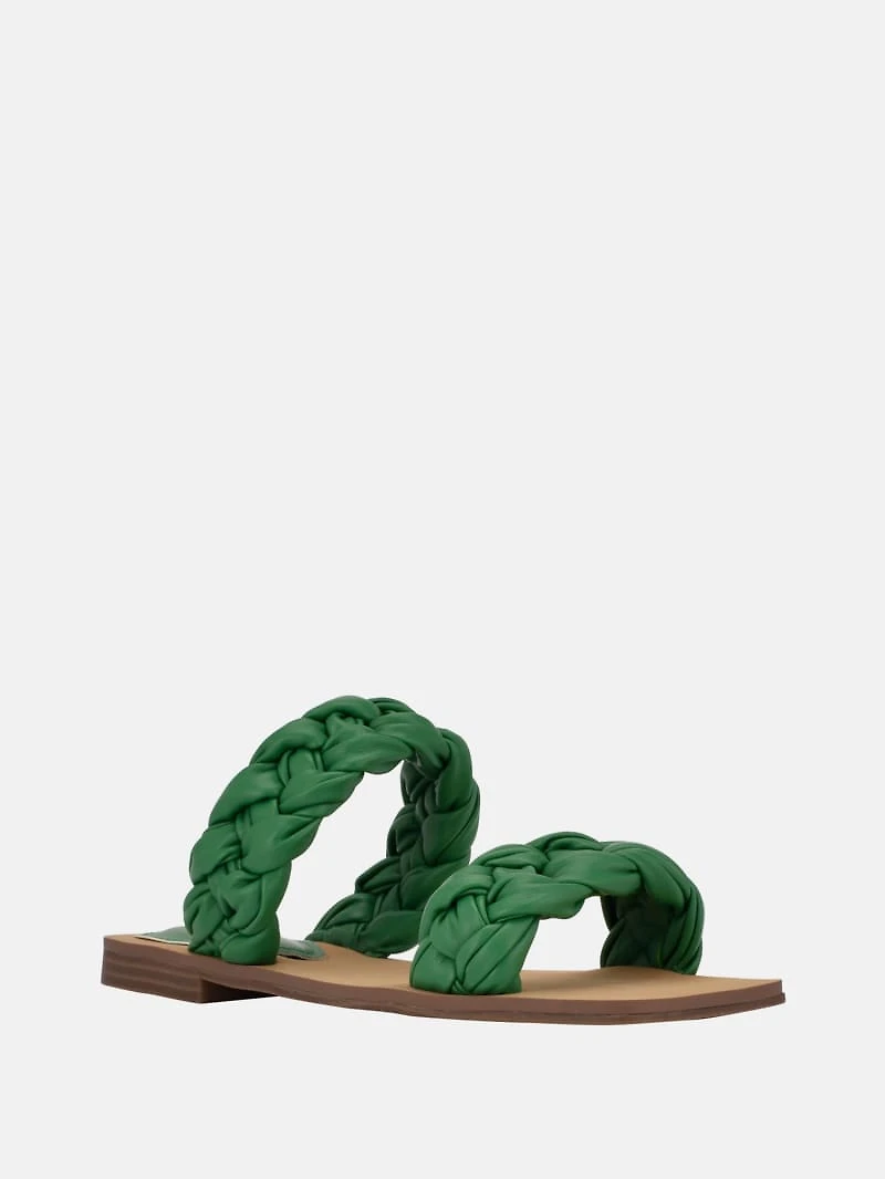 Raign Woven Mule Slides