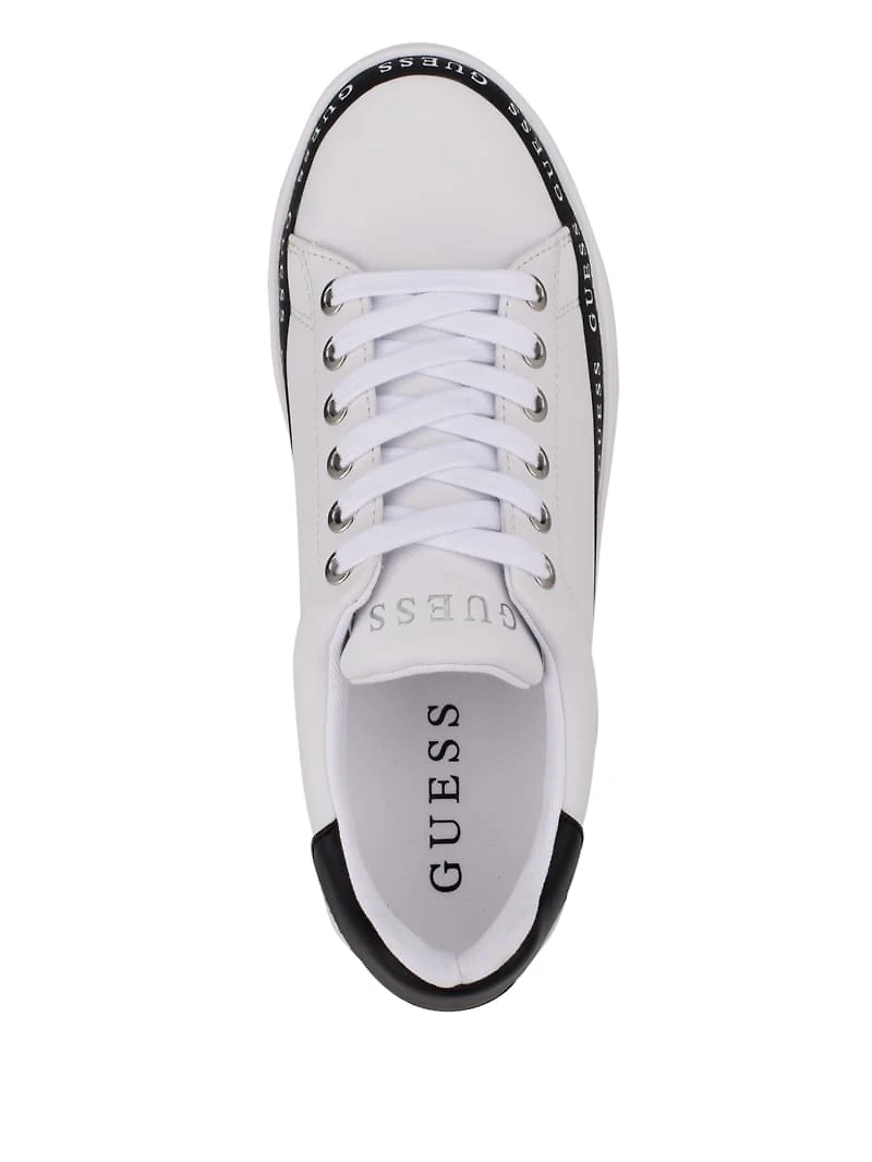 Rinzed Logo Trim Low-Top Sneakers