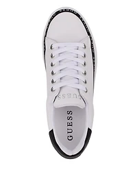 Rinzed Logo Trim Low-Top Sneakers