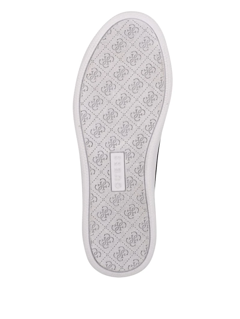 Rinzed Logo Trim Low-Top Sneakers