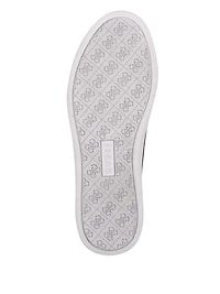 Rinzed Logo Trim Low-Top Sneakers