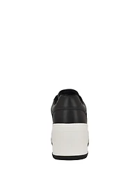 Rozinn Lace-Up Platform Wedge Sneakers
