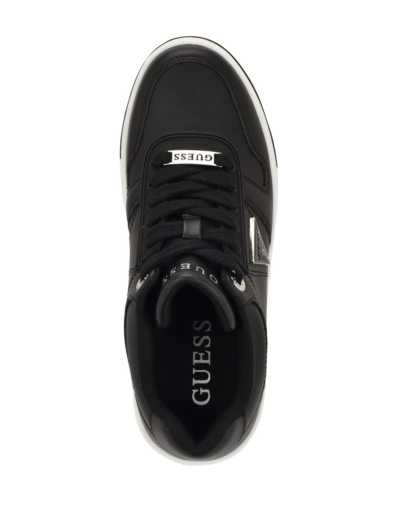 Rozinn Lace-Up Platform Wedge Sneakers