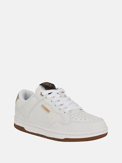 Rubinn Faux-Leather Sneakers