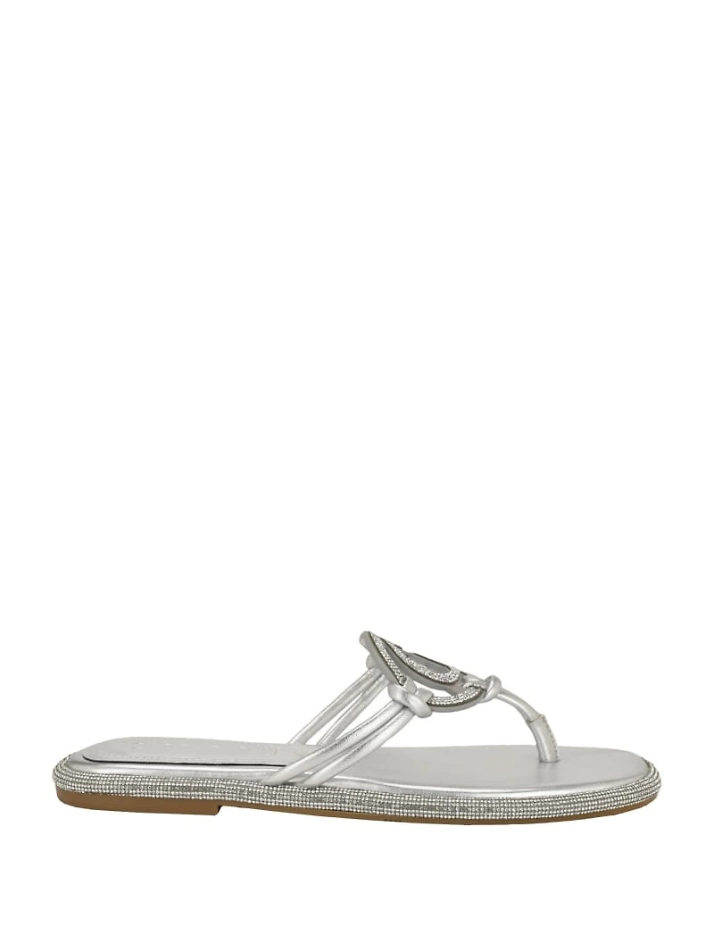 Saima Rhinestone Signature Sandals