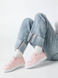 Sandie faux leather sneakers