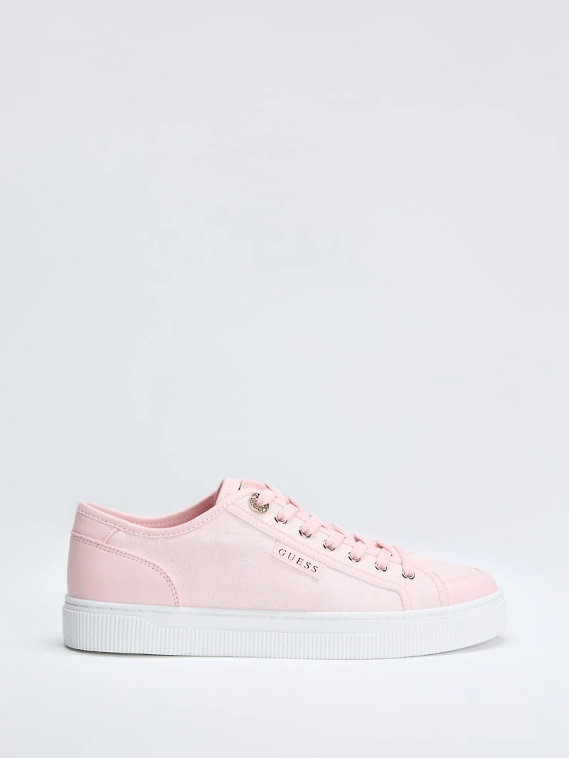 Sandie faux leather sneakers