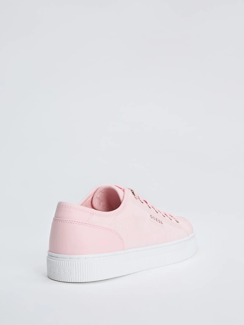 Sandie faux leather sneakers