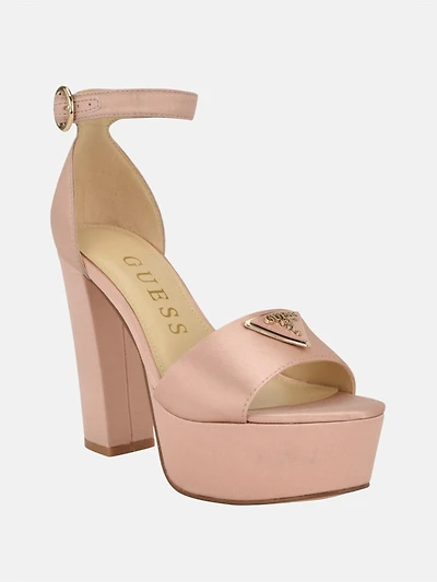 Seton Satin Platform Heels