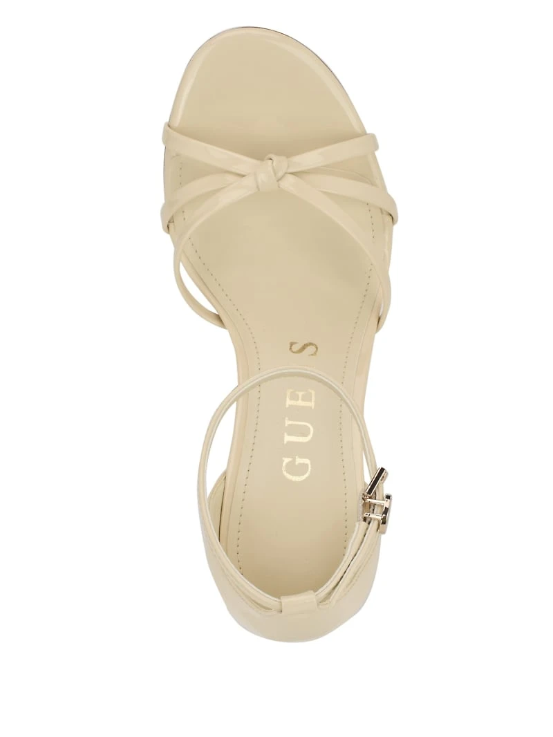 Spring Knotted Stiletto Heels