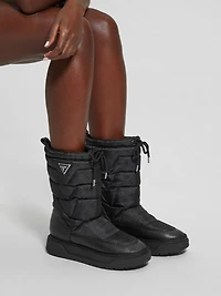 Umme Nylon Boots