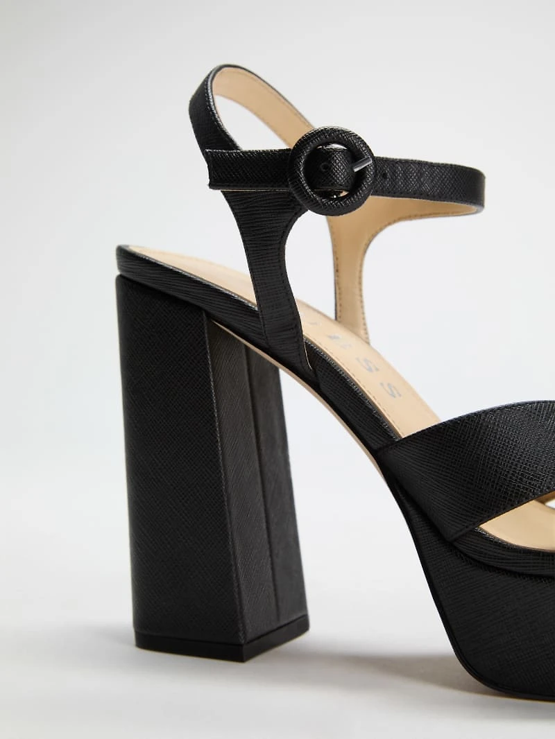 Vallenn Platform Block Heels