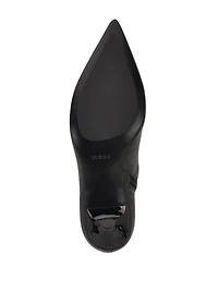 Yanka Faux-Leather Booties