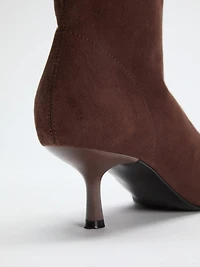 Yanka Faux-Suede Booties