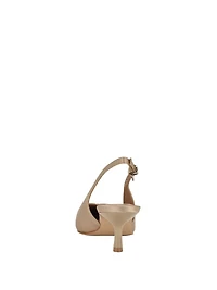 Yannick Satin Kitten Heels