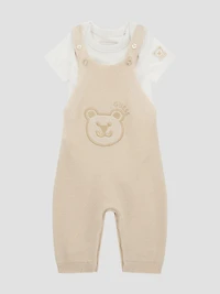 Eco Bodysuit Shortall Set (0-12M)