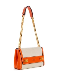 Katey Canvas Convertible Shoulder Bag