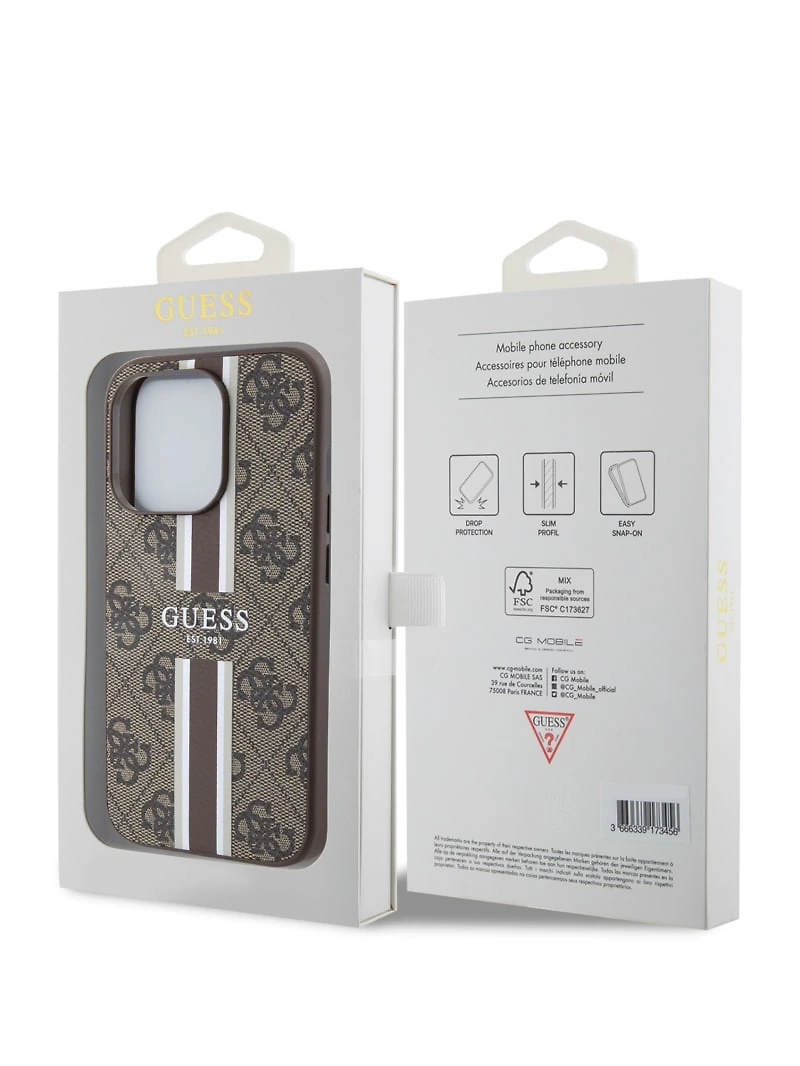 Quattro G Striped iPhone 15 Pro Case