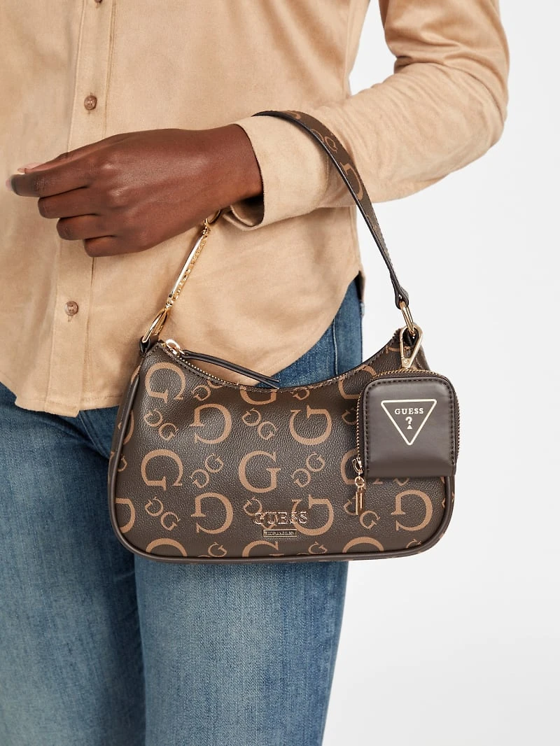 Oona Logo Shoulder Bag