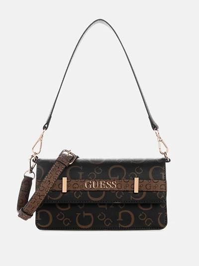 Eldoria Enlarged Logo Crossbody Shoulder Bag