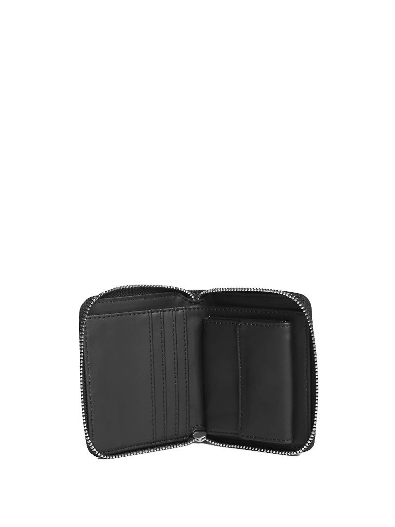 Abree Saffiano Zip-Around Wallet