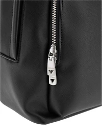 Milano Faux-Leather Backpack