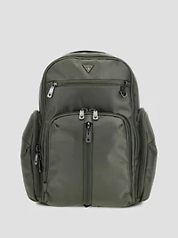 Lugano Nylon Multi-Compartment Backpack