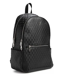 Eco Torino Debossed G-Wave Rounded Backpack