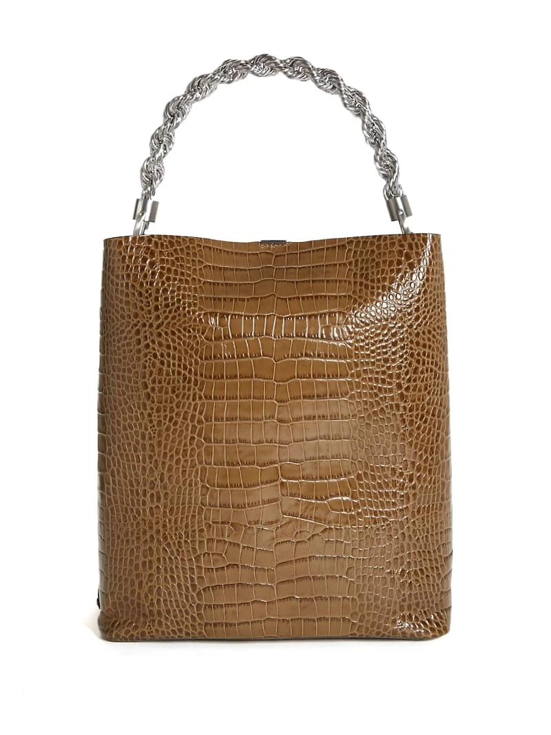 Aida Croc Hobo Bag