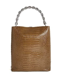 Aida Croc Hobo Bag