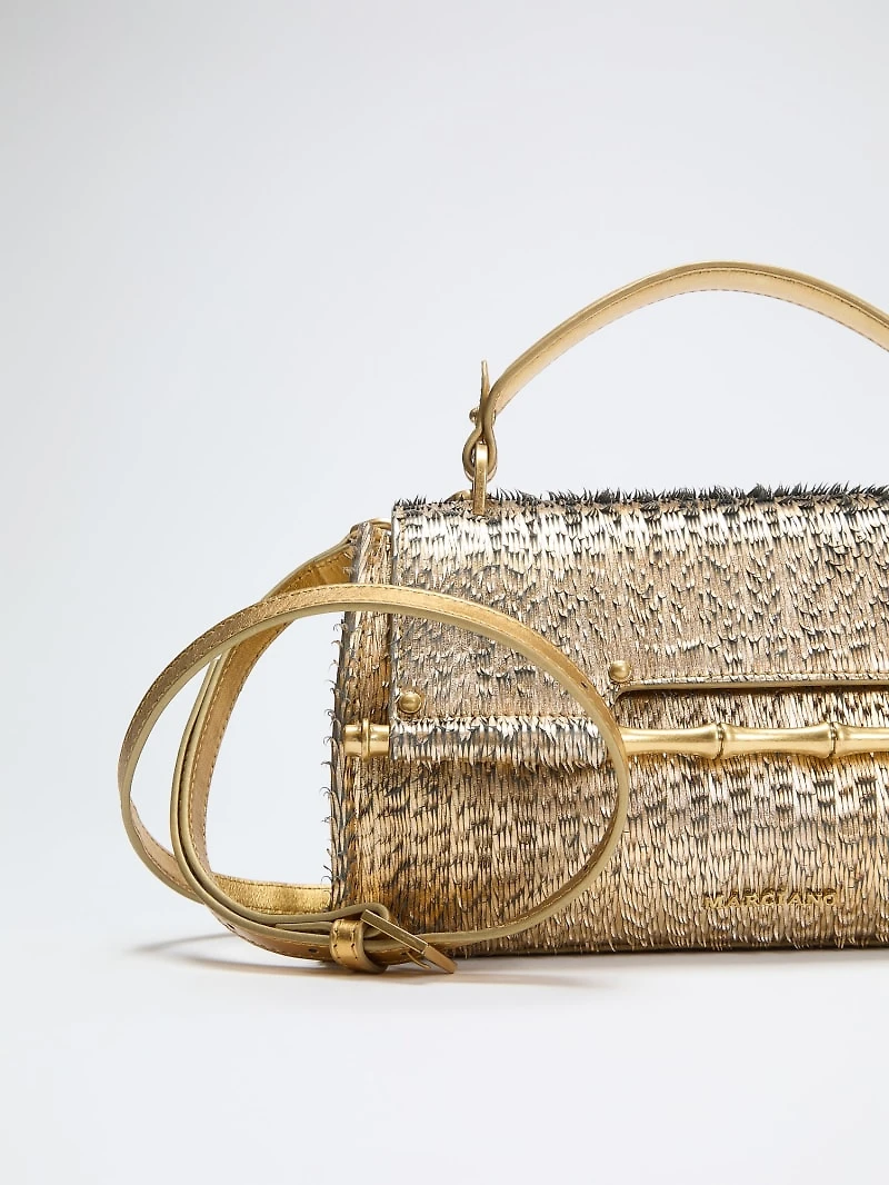 Alia Textured Satchel