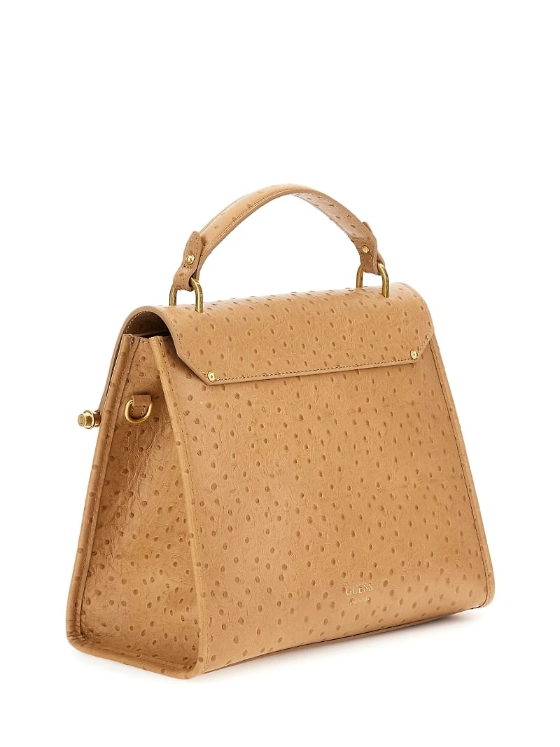 Iris Large Leather Satchel