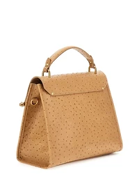 Iris Large Leather Satchel