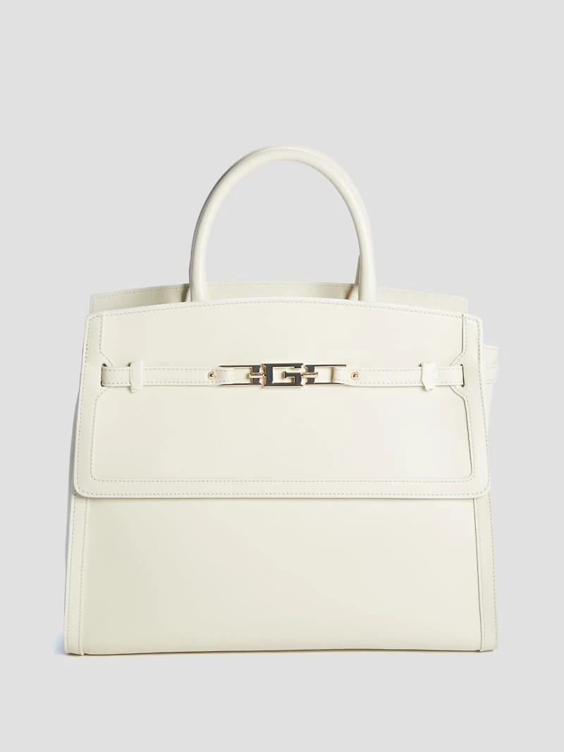 Cristina Leather Medium Satchel