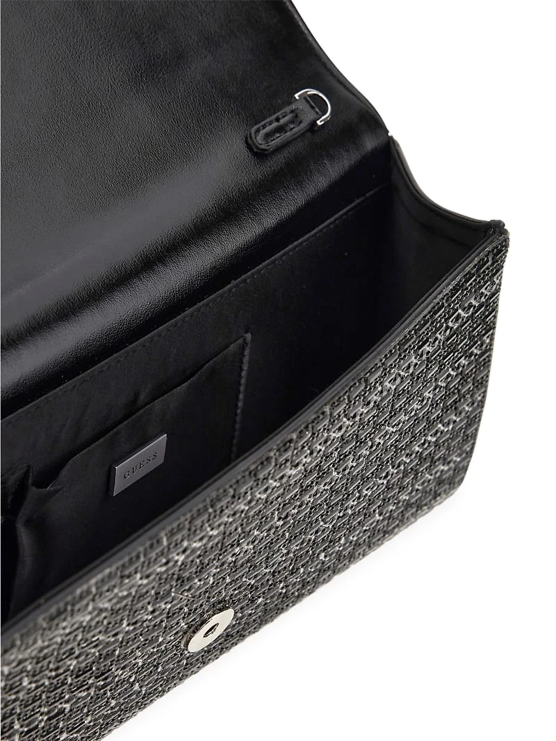 Dofy Crystal Baguette Bag