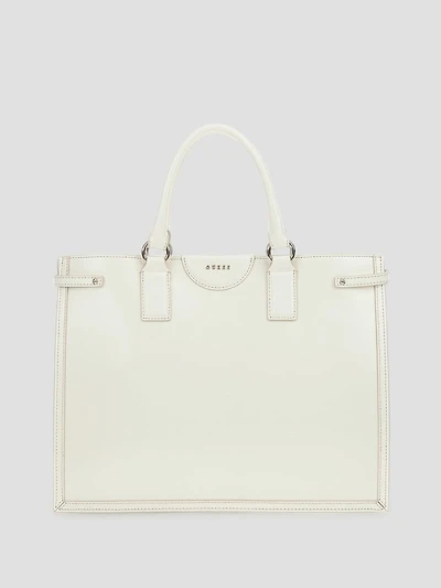 Isa Sleek Leather Medium Tote