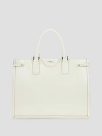 Isa Sleek Leather Medium Tote