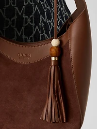 Nina genuine leather hobo bag